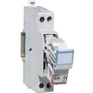 Tag/Bolted fuse base - 10X38 1P Fusecarrier DIN Rail Mnt - 05808
