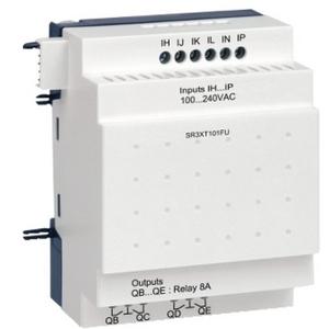 Logic module - 10 I/O Rel. Extension For 100-240VAC Sr - SR3XT101FU
