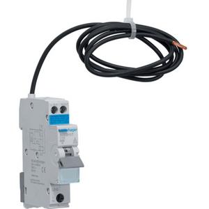 Residual Current/Earth leakage circuit breaker (RCBO,RCD/MCB) - RCBO 1M 1P+N 6kA C-10A 10mA A (Type 1) - ACC910T