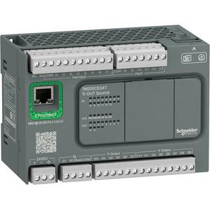 Configurable control component - CONTR. M200 24I O 24VDC TR.SOURCE ETH - TM200CE24T