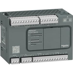Configurable control component - CONTR. M200 24I O 24VDC TR.SOURCE - TM200C24T