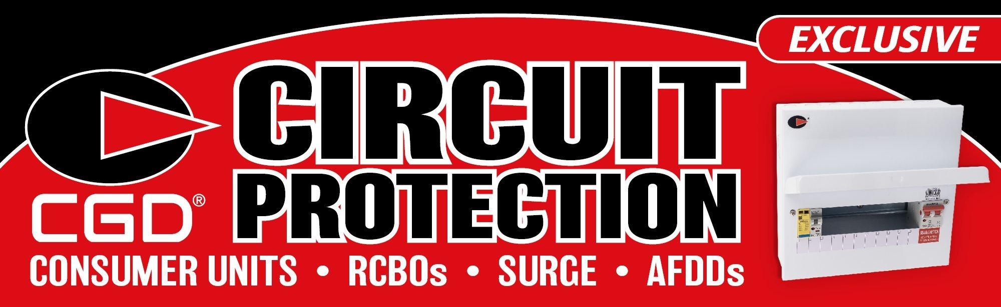 Exclusive to Denmans - NEW and improved Circuit Protection range from CGD