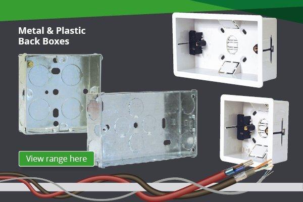 Metal and Plastic Back Boxes
