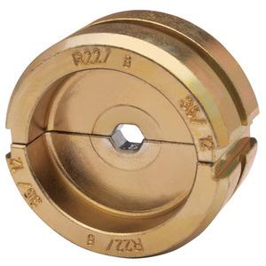 Einsatz für Presswerkzeug Kabelschuhe/Verbinder, Aderendhülsen, Schirmanschluss - R22240, Presseinsatz R 22, 240 mm², Serie 22 - R22240