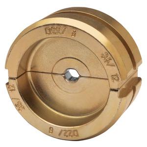 Einsatz für Presswerkzeug Kabelschuhe/Verbinder, Aderendhülsen, Schirmanschluss - D2216, Presseinsatz D 22, 16 mm², Serie 22 - D2216