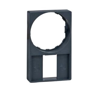 Bezeichnungsschild für Befehlsgeräte - ZBZ35, Schildträger 30x50mm o. Schild, für Ø 22 Geräte m. rundem Frontelement - ZBZ35