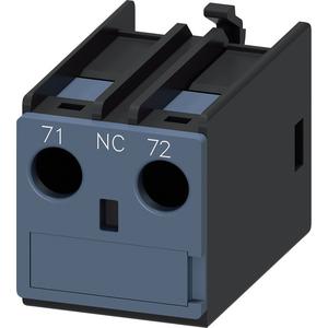 Hilfsschalterblock - 3RH2911-1AA01, Hilfsschalter 1Ö, stromb.: 1Ö, Anschluss von oben - 3RH29111AA01