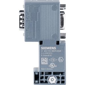 Rechtecksteckverbinder, Set (Industriesteckverbinder) - 6ES7972-0BB70-0XA0, SIMATIC DP PROFIBUS-Stecker RS 485, Fast Connect, mit PG-Buchse, 90° - 6ES79720BB700XA0