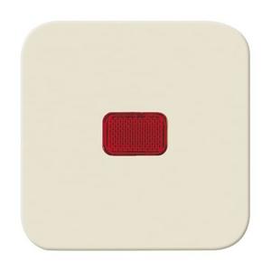 Abdeckung/Bedienelement für Installationsschalterprogramme - 2509-212, Wippe mit roter Kalotte - 2CKA001731A0256