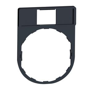 Schildträger für Befehlsgeräte - ZBZ32, Schildträger 30x40mm o. Schild, für Ø 22 Geräte - ZBZ32