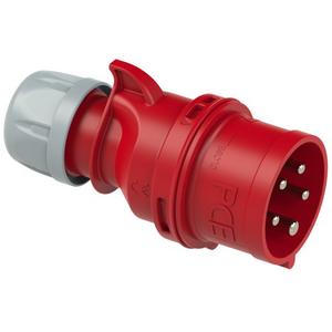 CEE-Stecker (IEC 60309) - 7015-6, CEE-Phasenwender Stecker 16A 5p 6h IP44/IP54 SHARK - 7015-6