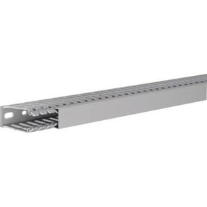 Verdrahtungskanal - BA760025, Verdrahtungskanal aus PVC BA7 60x25 mm steingrau - BA760025