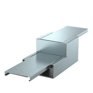 Kupplung für Brandschutzkanal - PLM RP 0810 FS, Reduzierung mit Brandschutzgewebe 360x100x80 Stahl bandverzinkt - 7218098