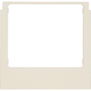 Dekorelement für Abdeckungen - 13196099, Designrahmen eckig weiß matt - 13196099