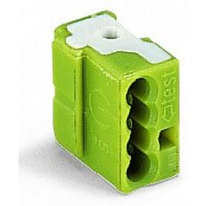 Leiterplattenklemme - 243-721, 4-Leiter-Buchsenklemme Ø 0,8 mm Rastermaß 5,75 mm 1-polig grau - 243-721