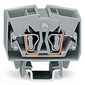 Durchgangs-Reihenklemme - 264-721, 4-Leiter-Mini-Durchgangsklemme 2,5 mm² grau - 264-721