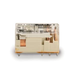 Schaltrelais - RCL314024, Miniatur-Industrierelais, 24 V DC, Nein, 1 Wechsler (AgNi) , 250 V AC, 16 A, Prüftaste vorhanden: Nein - 8693260000
