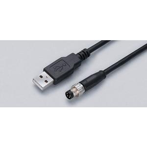 Zubehör/Ersatzteile für Industriesensoren - USB M8 CABLE, USB-Adapterkabel, Anschlussleitung mit Steckverbindung - E30136