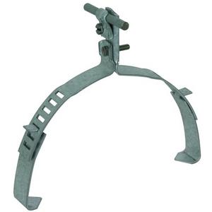 Dachleitungshalter für Blitzschutz - DLH DQ 6.10 FG200.280 STTZN, Dachleitungshalter DEHNQUICK St/tZn f. Rd 6-10mm verstellbar 200-280mm - 202021