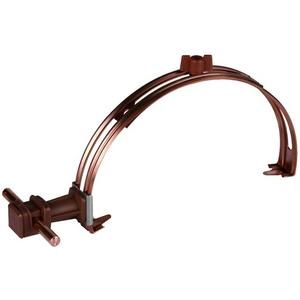 Dachleitungshalter für Blitzschutz - DLH DS 8 H36 FG180.280BR GALCU, Dachleitungshalter verstellb. NIRO/galCu m. DEHNsnap H 36mm K-braun f. Rd 8mm - 204127