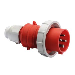 CEE-Stecker (IEC 60309) - 21351/CEE-Stecker 32A400V6h4pIP67, Stecker QUICK-CONNECT TE 32A 4p 400V 6h, IP67 - 21351