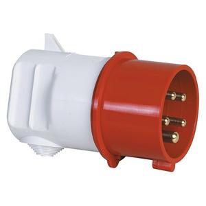 CEE-Stecker (IEC 60309) - 236/CEE-Stecker 16A400V6h5pIP44, Winkelstecker 16A 5p 400V 6h, IP44 - 236