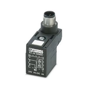 Ventilstecker (feldkonfektionierbar) - SAC-3P-MS/BI-1L-Z SCO, Sensor-Aktor-Kabel, Ventilstecker - 1458567