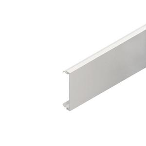 Oberteil für Geräteeinbaukanal/Installationssäule - BO80.6, Gerätekanaloberteil, 80x2000 mm, Kunststoff PVC-hart, RAL 9001, cremeweiß - 4011126050318
