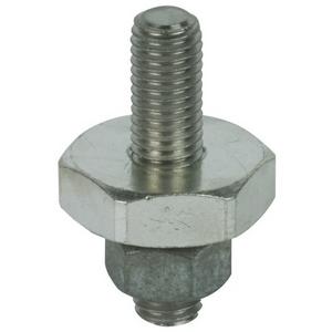 Festpunkt für EuK-Vorrichtung - AS SCHR M12 55, Anschlussstück m. Gewindebolzen M12 L 55mm u. Mutter z. Anschrauben - 705500