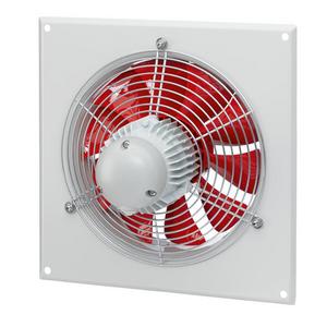 Wandventilator für Industrie und Gewerbe - HQW 200/4, Axial-Wandventilator, 30 W, Luftdurchsatz 520 m³/h, Laufrad-Ø 200 mm - 07537