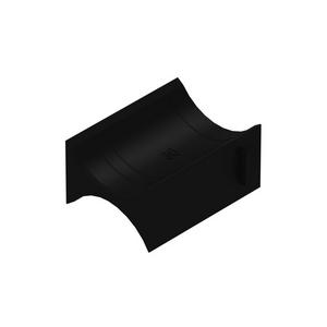 Gegenwanne für Bügelschelle - DW 38, Doppelwanne für alle Bügelschellen, für Kabel-Ø 34-38 mm, Kunststoff, Polystyrol - 4013339113002
