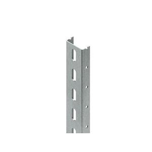 Stiel/Profilschiene - U 50/3000, U-Profil, 50x22x3000 mm, gelocht, Stahl, bandverzinkt DIN EN 10346 - 4013339190607