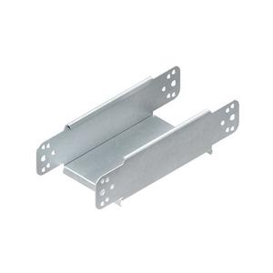 Bogen für Kabelrinne - RGE 60.400, Gelenkstück für KR, vertikal, 60x400 mm, Stahl, bandverzinkt DIN EN 10346, inkl. Zubehör - 4013339231706