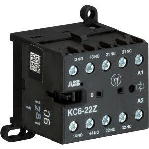 Hilfsschütz, Relais - KC6-22Z-01, Kleinhilfsschütz, 24 V DC - GJH1213001R0221