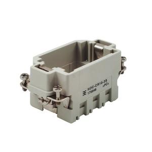 Modulträgerrahmen für Industriesteckverbinder - HDC-CR10-3S GR, Rahmen (Industriesteckverbinder), Baureihe: ConCept Rahmen, Baugröße: 4, Polycarbonat - 1758460000
