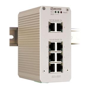 Netzwerk Switch - WES SDI-880, Unmanaged Ethernet-Switch, 8-Ports, 8 x 10/100BaseT - 353028