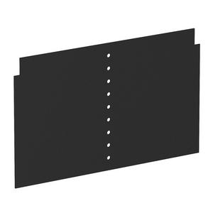 Trennwand für Dose/Gehäuse - VH-4 TW, Trennwand für VH4 Polyvinylchlorid graphitschwarz RAL 9011 - 6109832