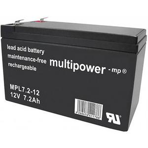 Akku (Blei) für Fahrzeuge und Anwendungen - MPL7,2-12, Bleiakku 12V 7,2Ah MPL7,2-12 - 146649