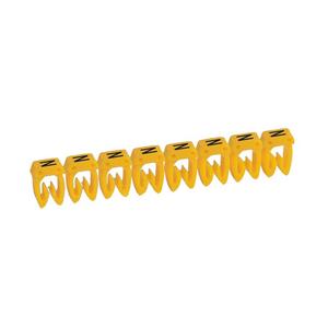 Kabelmarkierungssystem - 038313, Kennzeichnungssystem CAB 3, für Leiterquerschnitt 0,5 bis 1,5 mm², Buchstabe: N - 038313