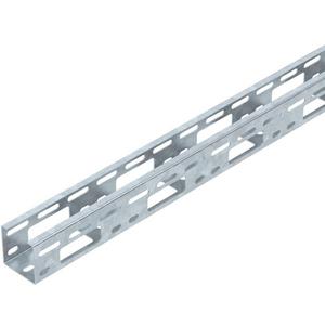 Kabelrinne - AZK 050 FT, AZ-Kleinkanal gelocht 50x50x3000 Stahl tauchfeuerverzinkt - 6075142
