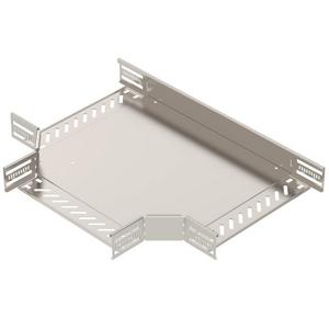 T-Stück für Kabelrinne - RT 630 A2, T-Stück für Kabelrinne, horizontal 60x300 Edelstahl, rostfrei A2 1.4301 blank, nachbehandelt - 6038164