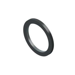 Dichtring, flach - 987PERB/13, Dichtring für Anschlussgewinde Pg 13,5, Höhe 2 mm, Elastomere NBR, Farbe schwarz - 4011126016024