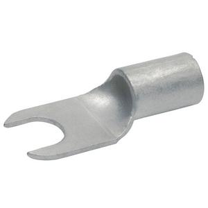Quetschkabelschuh für Cu-Leiter - 1650C6, Quetschkabelschuh Gabelform, 4-6 mm², M6, Cu-ETP verzinnt - 1650C6