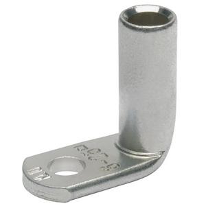 Presskabelschuh für Cu-Leiter - 168R12, Winkelpresskabelschuh, 95 mm², M12, 90° abgewinkelt, Cu verzinnt - 168R12