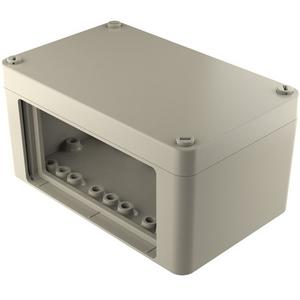 Leergehäuse - Polyester Flansch Gehäuse 170 x 270 x 136 mm, Polyestergehäuse Polyester Flansch 170 x 270 x 136 mm - 140100000