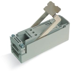 Flachleitungsadapter für steckbare Gebäudeinstallation - 896-232, Abgriffmodul;für Flachleitung;3 x 2,5 mm²;grau - 896-232