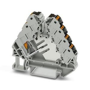 Durchgangs-Reihenklemme - PTRVB 4-FI /BK, Reihenklemmen, Potenzialverteiler - 3270158