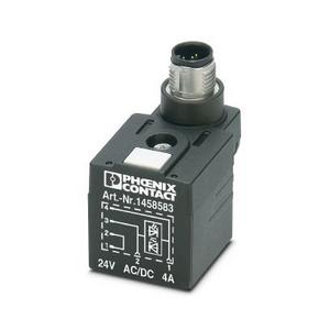 Ventilstecker (feldkonfektionierbar) - SAC-4P-MS/A-1L-Z D SCO, Sensor-Aktor-Kabel, Ventilstecker - 1458583