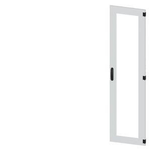 Tür/Bedientableau (Schaltschrank) - 8MF1050-2UT14-0BE2, SIVACON Tür, rechts, Fenster, IP55, H: 2000 mm, B: 500 mm, Schutzklasse1 - 8MF10502UT140BE2