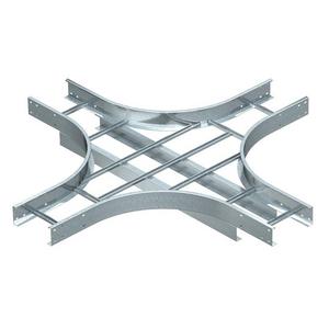 Kreuzstück für Kabelleiter - WLK 1130 FT, Kreuzung für Weitspannkabelleiter 110 110x300 Stahl tauchfeuerverzinkt - 6312942